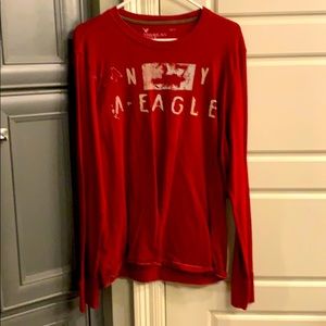 Men’s large American eagle long sleeve shirt